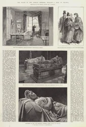The Death of the German Emperor, William I, King of Prussia